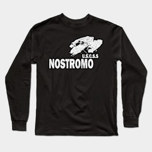 Nostromo Alien Black Long Sleeve T-Shirt